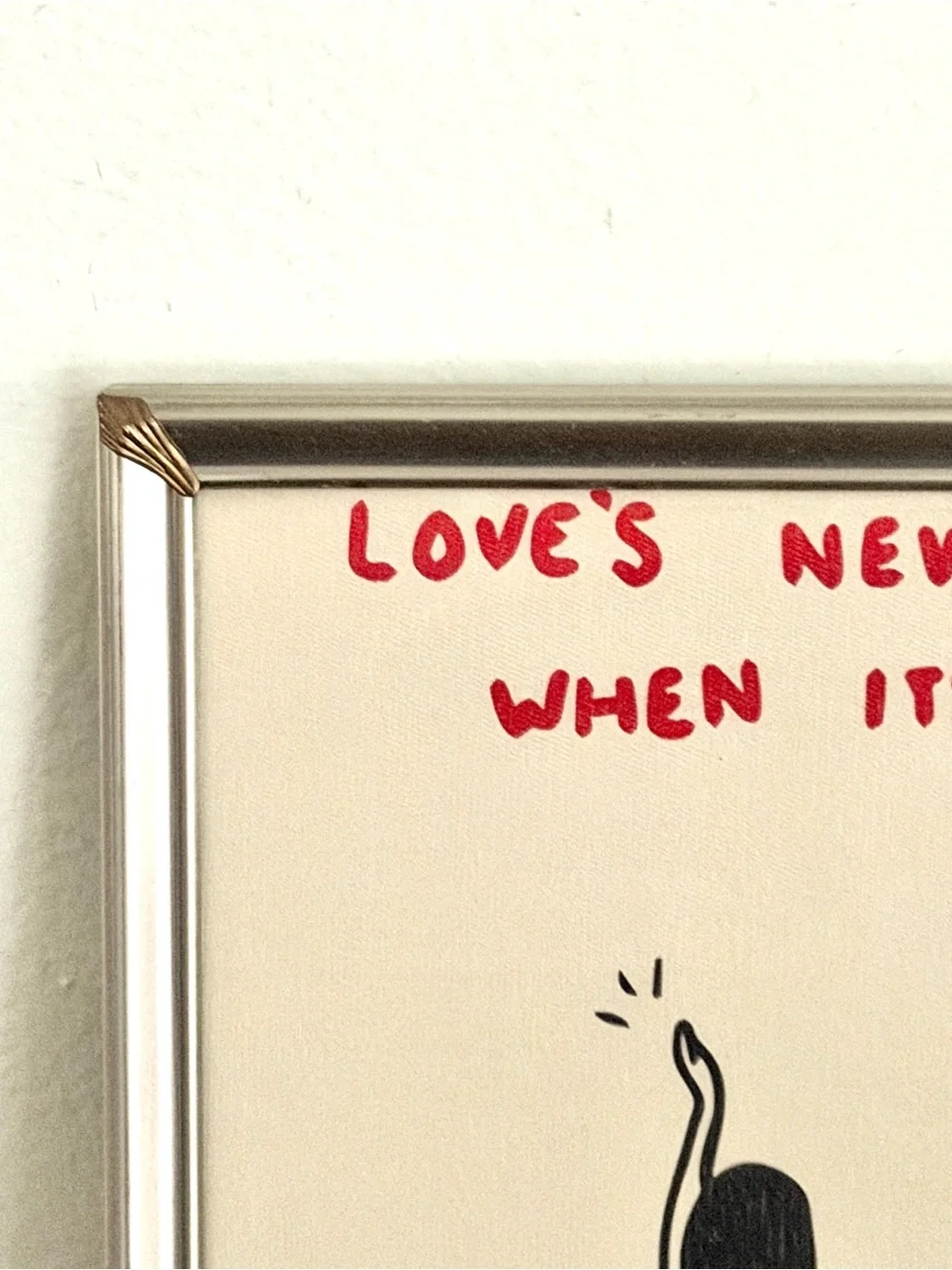 Love’s Never Wasted When It’s Shared Dancing Couple Vinyl Record Print Frame Art
